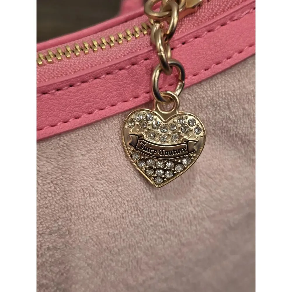NWT‎ Juicy Couture Lovers Club Pink Diamond Lemonade Shoulder Bag New Cute Bag